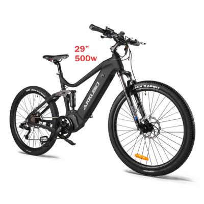 China Akkubici bafang motor 48v 500w motor 48v 500w aluminum alloy aluminum alloy mid fat wheel electrica 29 zoll tire mountain ebike ebike 29