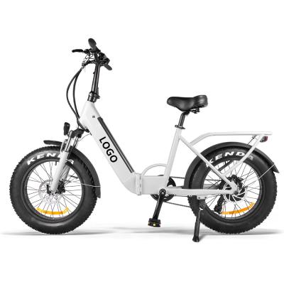 China Wholesale Akkubici Aluminum Alloy 48v 750w 20inch Folding Electric Bicycle 14Ah Lithium Battery Foldable Electric Bike With Fat Tire for sale