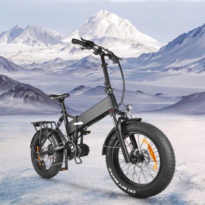 China Factory wholesale sale 48v Bafang aluminum alloy mid drive Chinese motor W ebike tire 1000 folding electric bicycle for sale