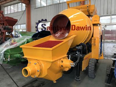 China Diesel Power Concrete Mixer with Pump New Design in 2018 Hot in Ordering! ! ! for sale