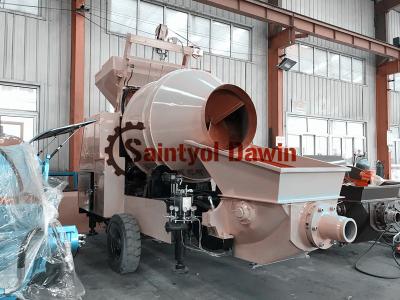 China Lovol 1004 56kw Diesel Engine Concrete Mixing Pump for Concrete Pumping Construction for sale