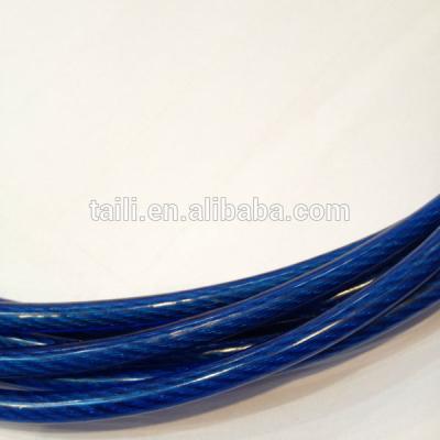 China Packaging Drawing Binding PVC Coated Steel Wire Rope for sale