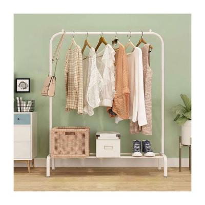 China Modern Home Decor Multi Hanger Drying Rack Multifunctional Steel Single Pole Drying Rack Price for sale