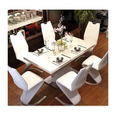 China Modern Luxury Modern Dining Chair Acrylic Italian Upholstered Design Dining Chair for sale