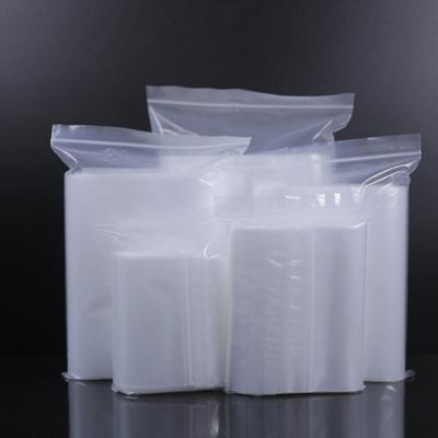 China Security Resealable Plastic Poly Bag, Small Baggies With Zip Lock For Crafts, Jewelry And Business Use for sale