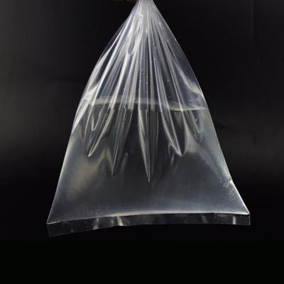 China Polysmarts moisture proof clear poly PE plastic bags leak proof OPP flat poly bags with Logo Printing for sale