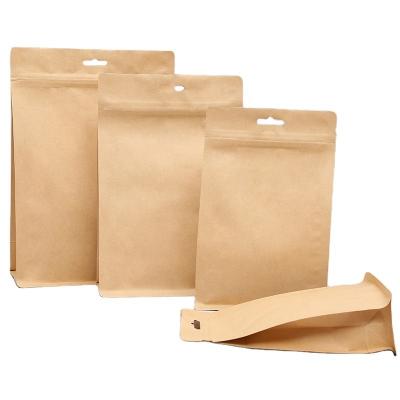 China Recyclable polysmarts wholesale plastic flat bottom cuadrada subordinate Bolsa de papel for sale