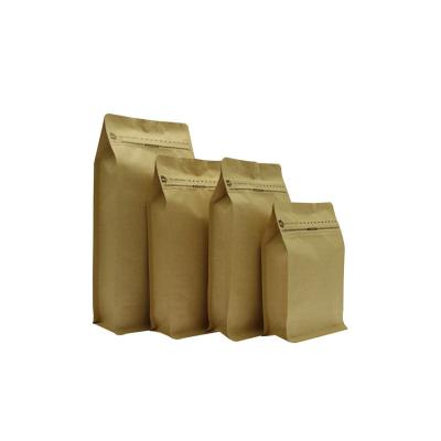 China Flat Bottom Plastic Papel Bolsa Cuadrada Moisture Proof Subordinate for sale