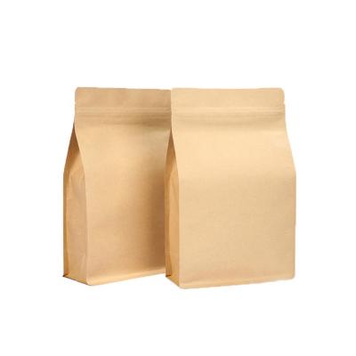 China Wholesale 1kg Paper Bottom Coffee Bean Polysmarts Moisture Proof Square Coffee Bag Packaging for sale