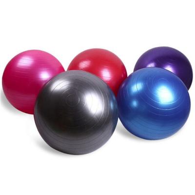 China Body Balance Exercise Friendly Anti Burst Ball With Hand Pump Gym Exercise Yoga Ball for sale