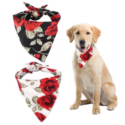 China Viable Dog Accessories 2021 Hand Made Spring Dog Bandana for sale