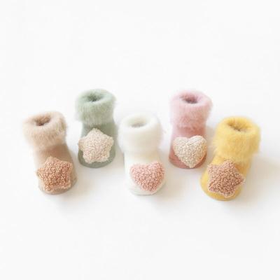 China Fashion Breathable Cute Baby Anti Slip Newborn Socks for sale