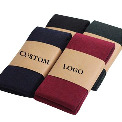 China Printed Custom Design Private Packaging Sock Wrap Label for sale