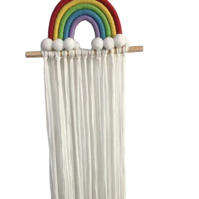 China Best Selling Handmade Minimalist Excellent Quality Rainbow Hairpin Organizer with Balls for sale