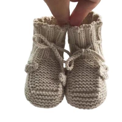 China Other High Quality Soft Unique Hand Crochet Baby Shoes for sale