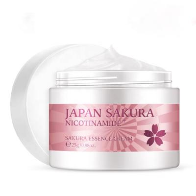 China Natural Skin Care Japan Sakura Essence Cream Skin Whitening Skin Revitalizer Face Moisturizer Cream Face Cream for sale