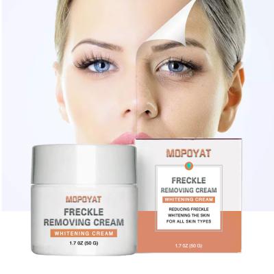 China Good Quality Natural Ingredients Fade Spots Whitening Freckle Cream from MOPOYAT Moisturizer for sale