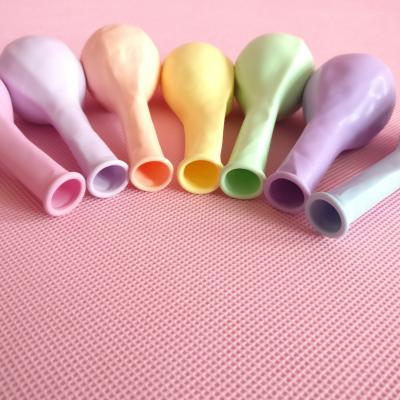 China Gift Toy 100pcs Pastel Latex Balloon 10 Inch Assorted Macaron Candy Color Party Balloons Set for sale