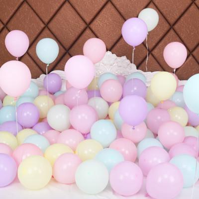 China Promotional Toy Promotional Toy Macaroon Balloon latex for party balloon birthday decoration balloon for sale