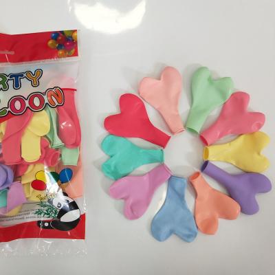 China Wholesale Natural Latex Balloons Pastel Heart Shape Valentine's Day Balloons Gift Toy New Design Toy Factory for sale