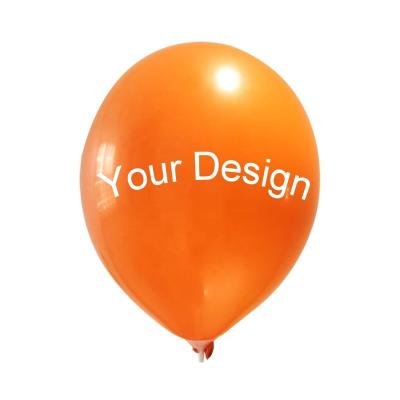 China Promotional Decoration Decoration Logo Printed 12inch Custom Latex Balloon For Party for sale