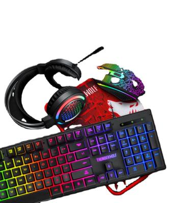 China Anti-fall rhinestone mechanical keyboard and mouse keyboard and lightweight mouse set for sale