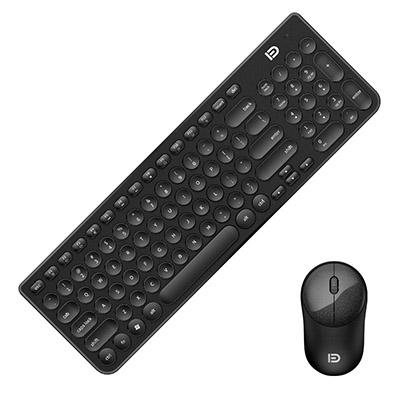 China iK6630 Ultra Slim Desktop Mouse 2.4g Mini Usb Wireless Status Power Multimedia Keys Keyboard and Mouse Combos for sale