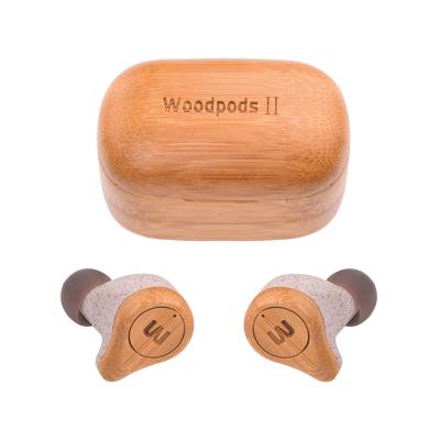 China Hot Selling Best Tws Earphone TWS Wheat Wireless Degradable Wooden Straw BT Wireless Headset for sale