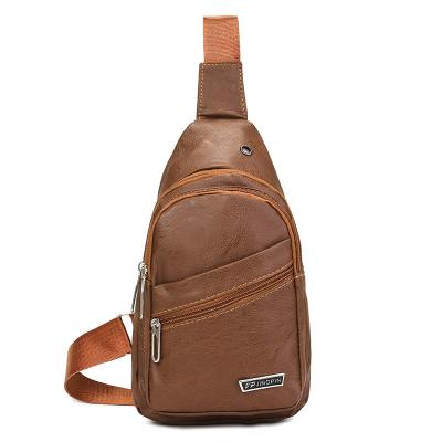 China PU PU leather chest bags fashion messenger Sling backpack for mens womens bags chest shoulder crossbody Satchel for sale