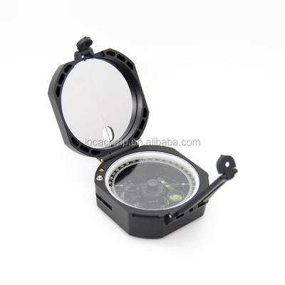 China Pointing Guide Zinc Alloy Material Professional Geological Magnetic Sight Compass for sale