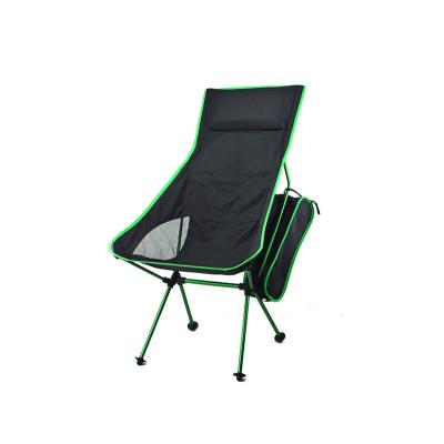 China Leisure Portable Lightweight Strong Portable Chair Camper Chair Metal Folding Folding Chair for sale