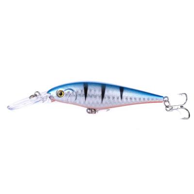 China Hard ABS plastic artificial fishing minnow crankbaits wobbler fishing sinking lure for sale