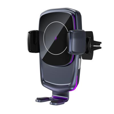 China Wireless Mobile Phone QI Universal Car Charger Mount Phone Holder for sale