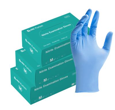 China USA 510 K Protective Nitrile Disposable Medical Examination Glove Medical Standard Hospital Examination Gloves for sale