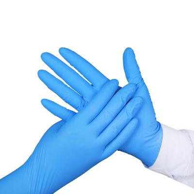 China Medical Examination Nitrile Gloves EN455 China Factory ISO13484 Food Grade Disposable Scope Test Examination Glove for sale