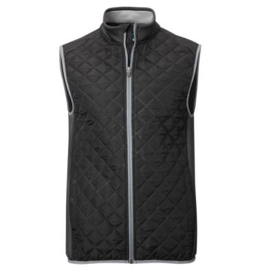 China MOISTURE WICKING Golf Quilted Vest For Men Quilted Golf Vest for sale