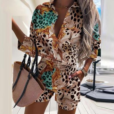 China Breathable Two Piece Set Women 2022 Summer Bohemian Floral Skirts Set Off Shoulder Short Sleeve Crop Full + A Line Skirt 2Pcs Set Female for sale