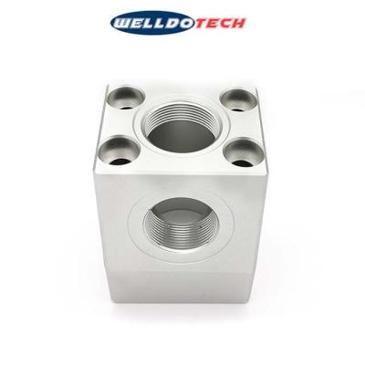 China Stainless Steel CNC Spare Parts Aluminum CNC Precision Custom Machining Machinery Part for sale