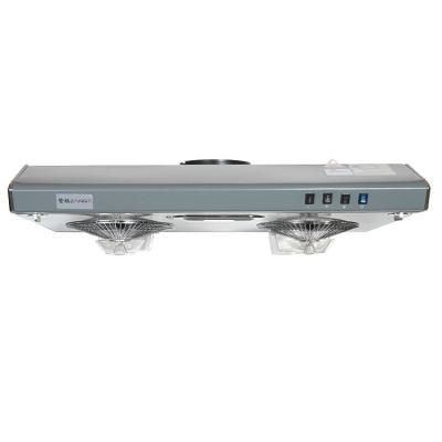 China Flat ultra-thin twin motors made in China professional manufacture commercial kitchen range hood for sale