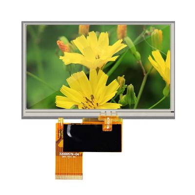 China 4.3 inch RGB 4.3 inch LCD screen AT043TN24 V.7 480*272 touch screen 500 high brightness sunlight readable for sale