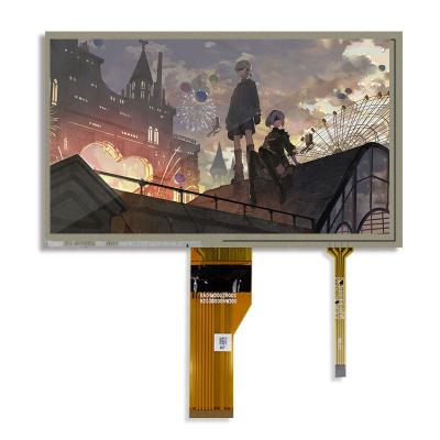 China T2 NJ070NA-23A Original 7.0 Inch LVDS TFT LCD Display Screen With Touch Screen 1024*600 Brightness 500 7.0 Inch for sale