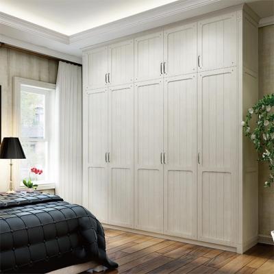 China Environmental Friendly Classic Style Swing Door Wardrobe Portable Wardrobe for sale