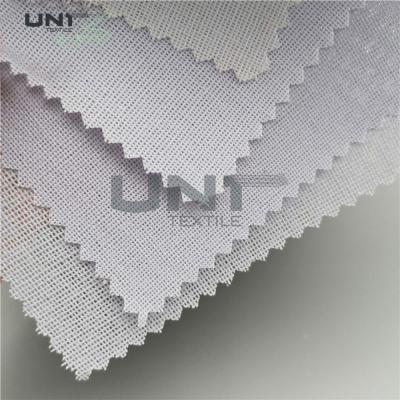 China Anchura que interlinea fusible doble de Dot Woven Type Hard Cap el 150cm en venta