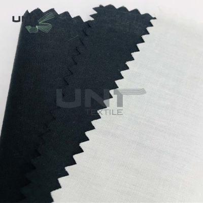 China 100% Polyester Plain Fusible Woven Interlining For Women Underwear for sale