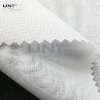 China 100% Cotton Clothes Fusible Shirt Interlining Double Layer Coating for sale