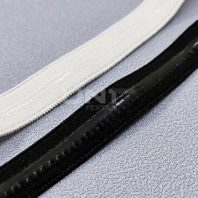 China Verdrängtes Kleidungs-Unterwäsche-Silikon-elastisches Band für Kleid zu verkaufen