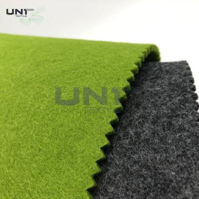 China Polyester Fabric 1mm Grey Needle Punched Non Woven Fabric Fire Retardant for sale