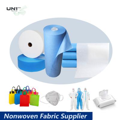 China Customized Breathable Soft Spunbond Non Woven Fabric 15 - 150gsm OEM Service zu verkaufen