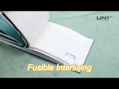 manufacturer custom oem odm woven weave fusible interlining