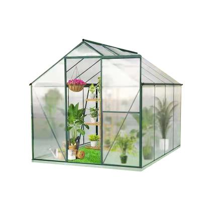 China Aluminum alloy& pc& stainless steel& Suitable Good Quality Aluminum Flower Water Resistance Iron Small Price Greenhouse New House Style for sale